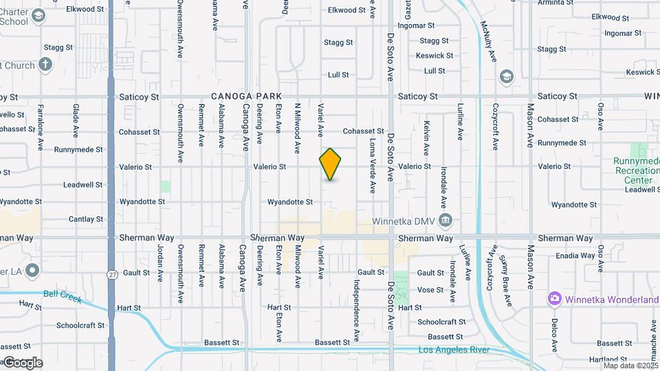 7321 - Canoga Variel Map and Location Details