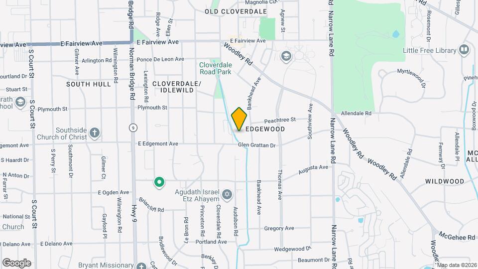 3363 Audubon Rd Map and Location Details