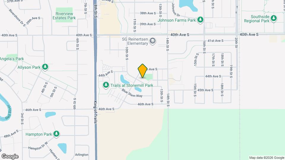 1120 Lilac Ln S Map and Location Details