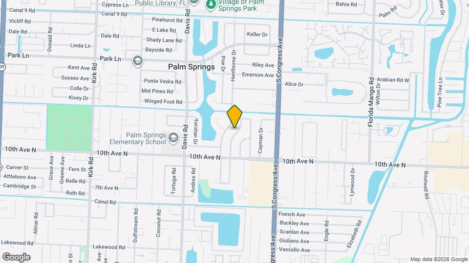 137 Abaco Dr Map and Location Details