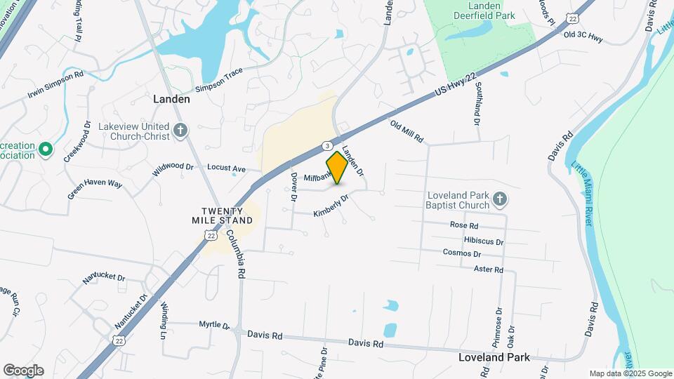 2877 Mossy Brink Ct Map and Location Details