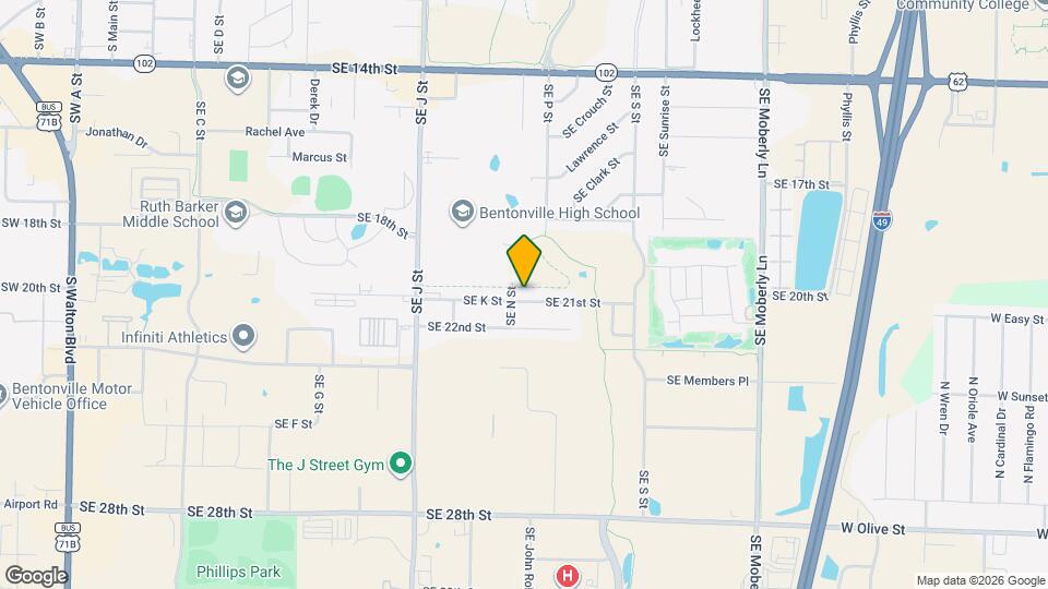 1403 SE 21st St Map and Location Details