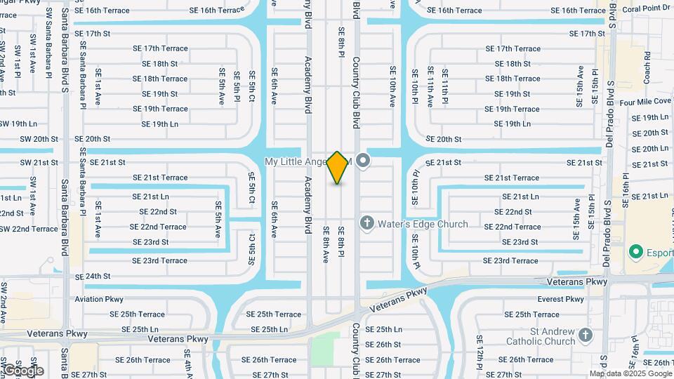 2122 SE 8th Pl Map and Location Details