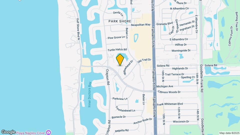 569 Park Shore Dr Mapa y Detalles de la Ubicación