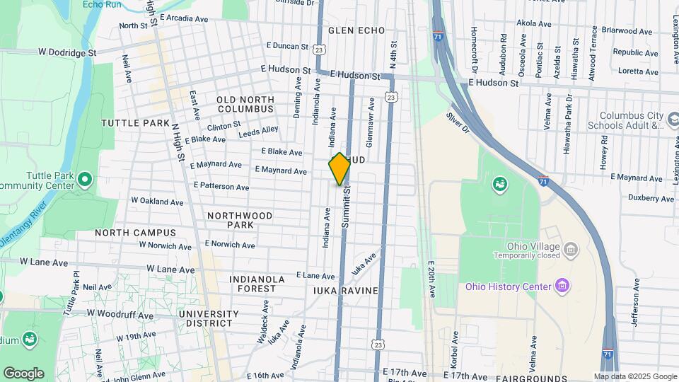 2263 Summit St Map and Location Details