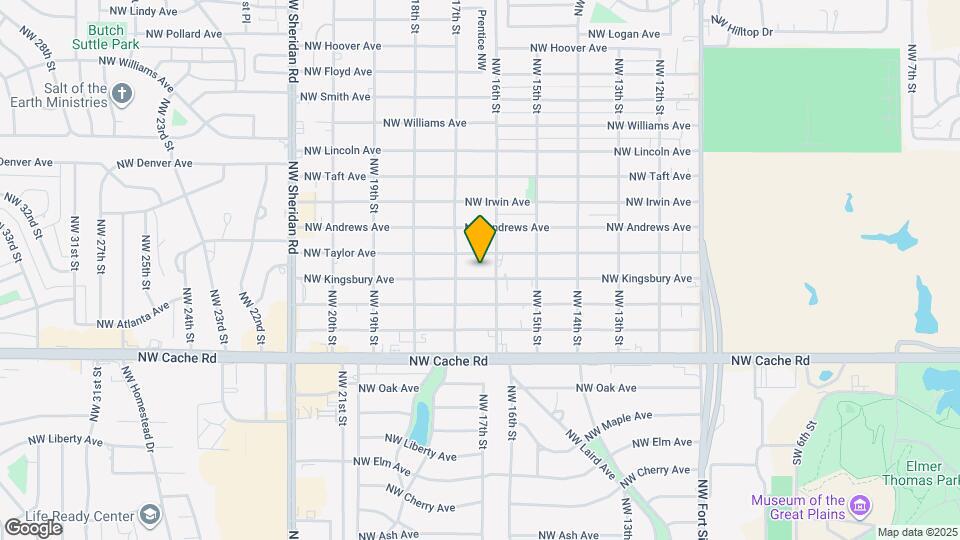 1605 NW Kingsbury Ave Map and Location Details