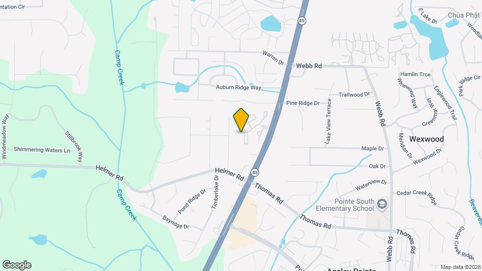 1910 Chase Ridge Dr Map and Location Details