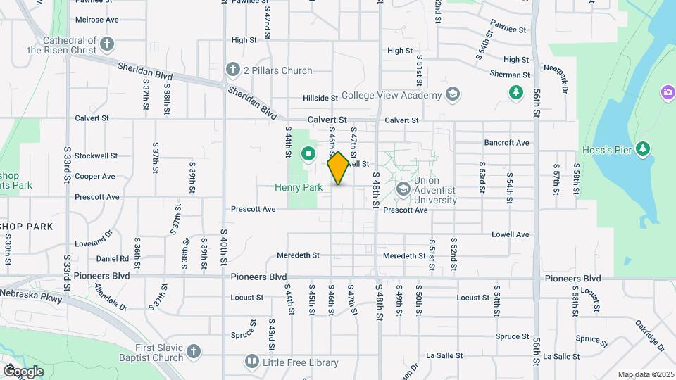 4611 Cooper Ave Map and Location Details