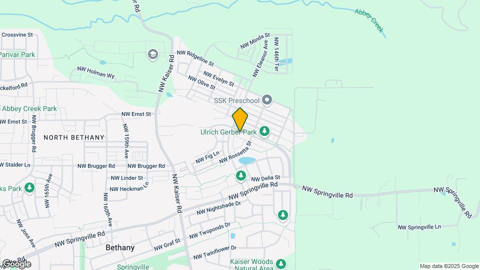 14938 NW Shackelford Rd Map and Location Details