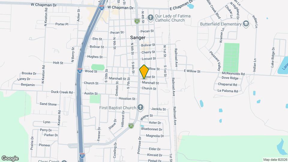 401 Marshall St Mapa y Detalles de la Ubicación