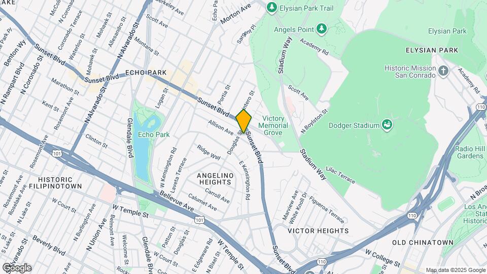 1387 Allison Ave Map and Location Details