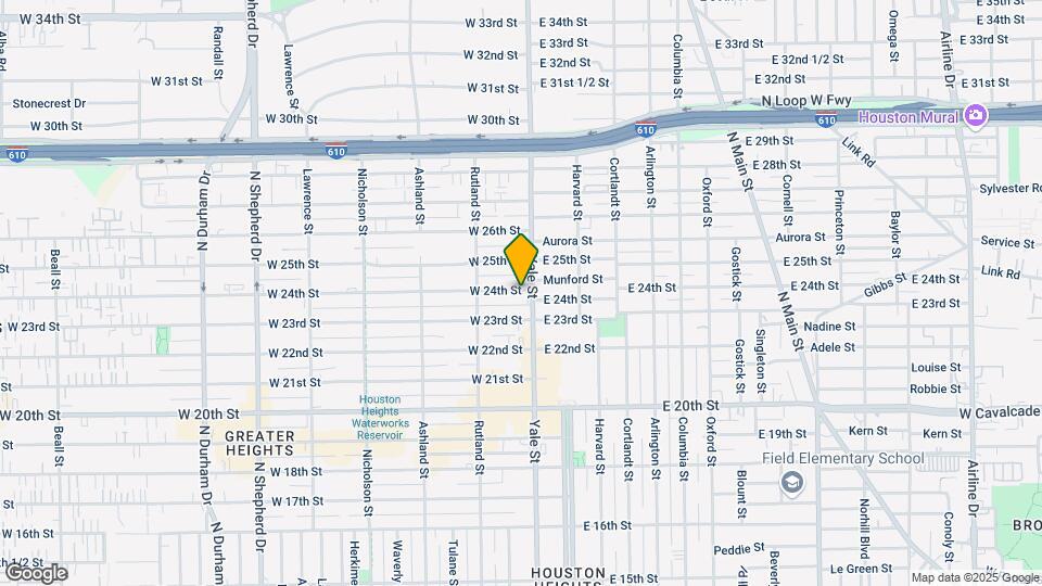 216 W 24th St Mapa y Detalles de la Ubicación