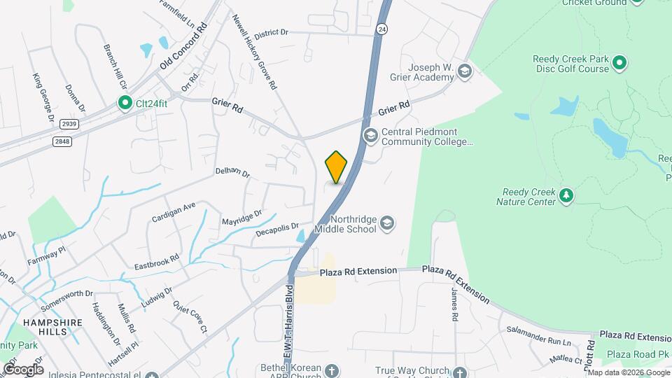 3821 Mosscroft Ln Map and Location Details