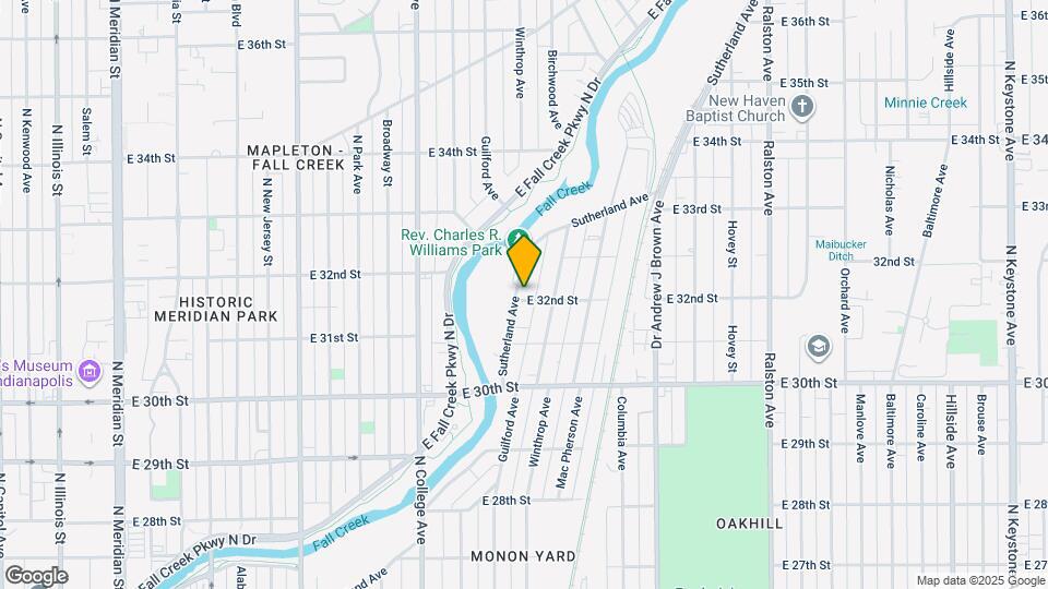 3203 Sutherland Ave Map and Location Details