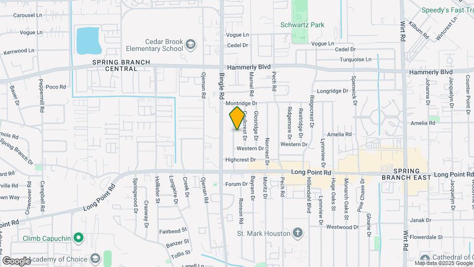 1914 Westcrest Dr Map and Location Details