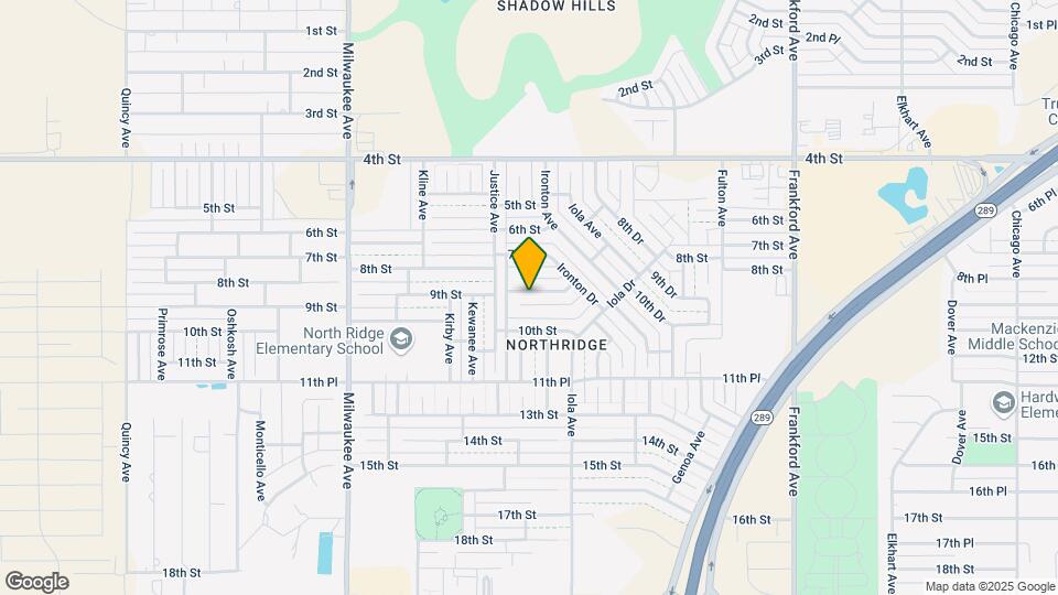 6122 9th St Map and Location Details