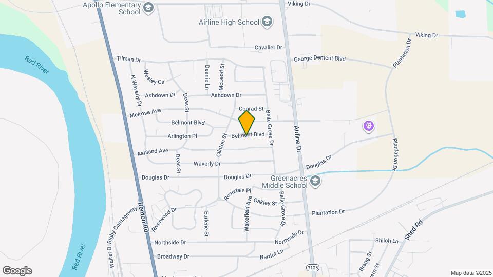 2514 Belmont Blvd Map and Location Details