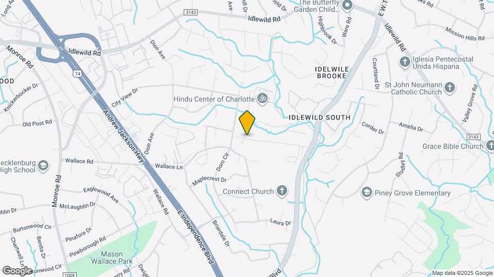 7623 E Lane Dr Map and Location Details