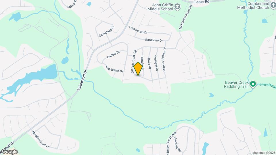 6720 Jacobs Creek Cir Map and Location Details