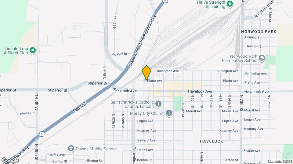 4444 N 60th St Map and Location Details