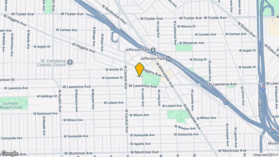 4826 N Linder Ave Map and Location Details