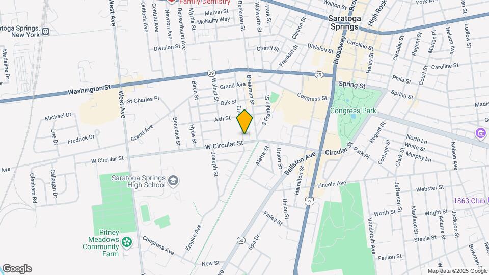 138 Elm St Map and Location Details