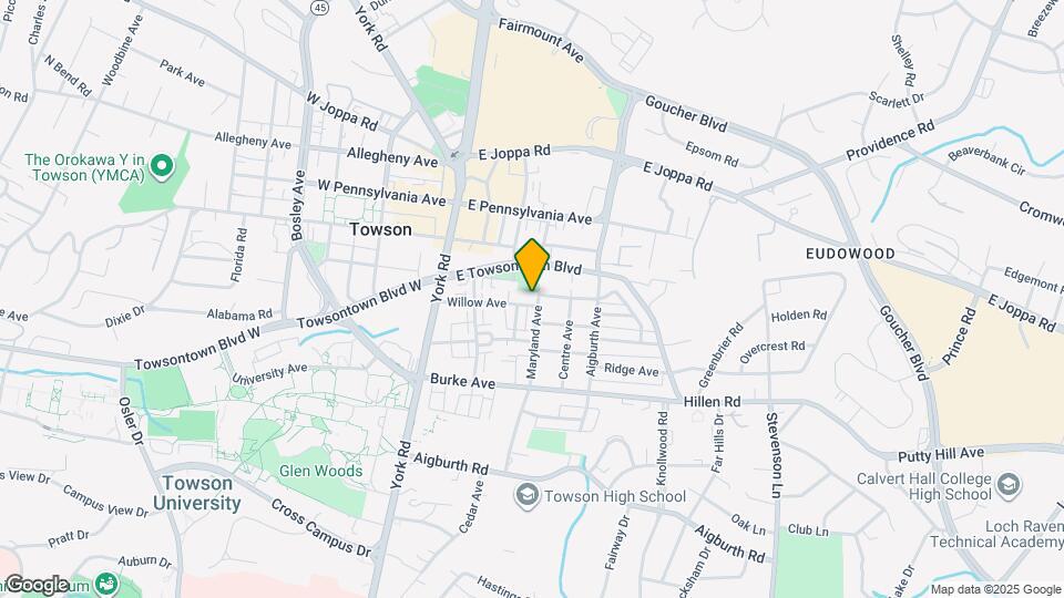 218 Maryland Ave Mapa y Detalles de la Ubicación