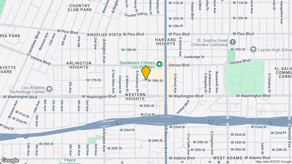 1803 S St Andrews Pl Map and Location Details