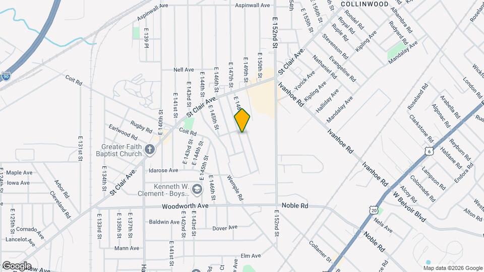 1093 E 147th St Map and Location Details