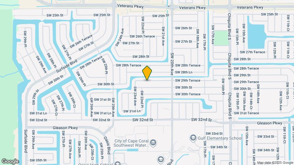 2122 SW 29th Terrace Map and Location Details
