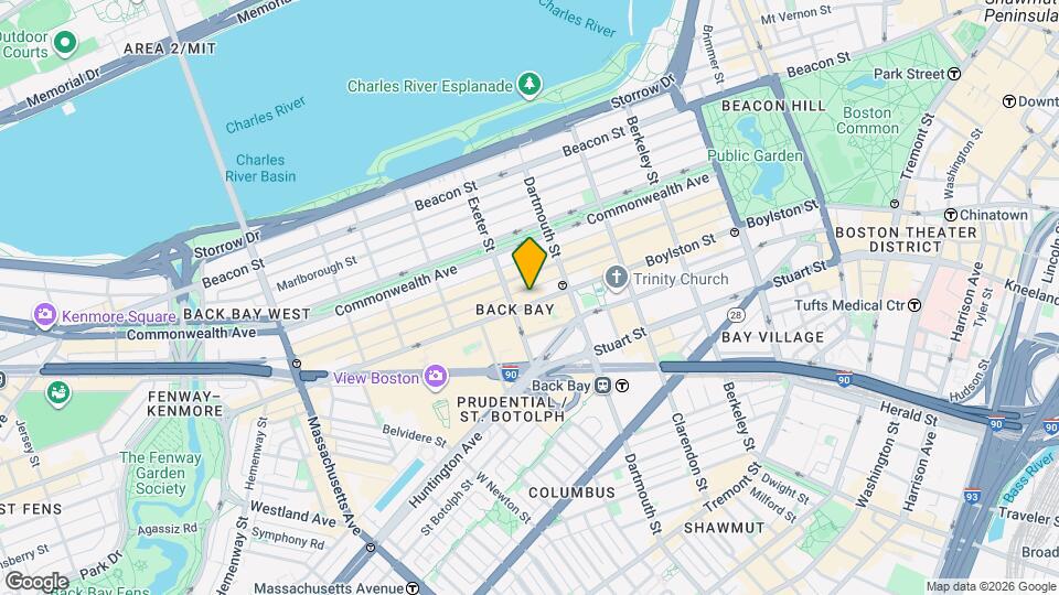 671 Boylston St, Unit 2E Map and Location Details