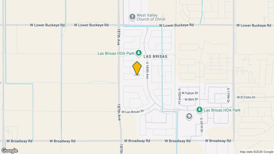 18582 W Vogel Ave Mapa y Detalles de la Ubicación