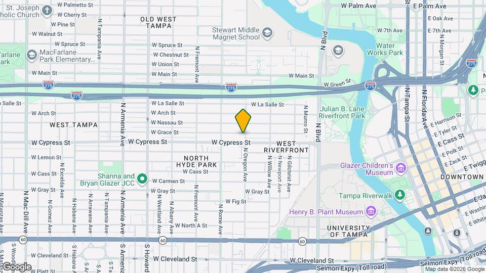 1502 W Grace St Map and Location Details