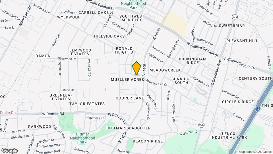 602 Bernstein St, Unit 18 Map and Location Details