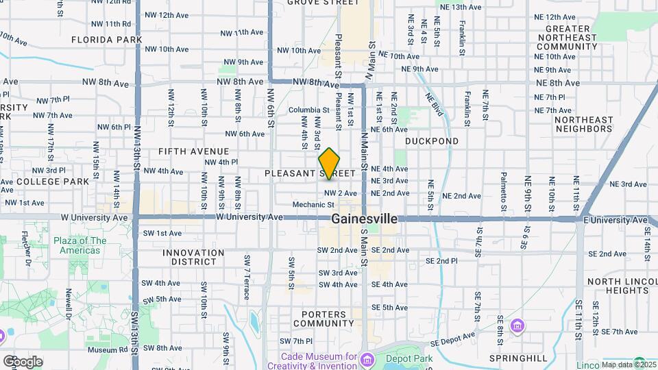 219 NW 3rd Ave Map and Location Details