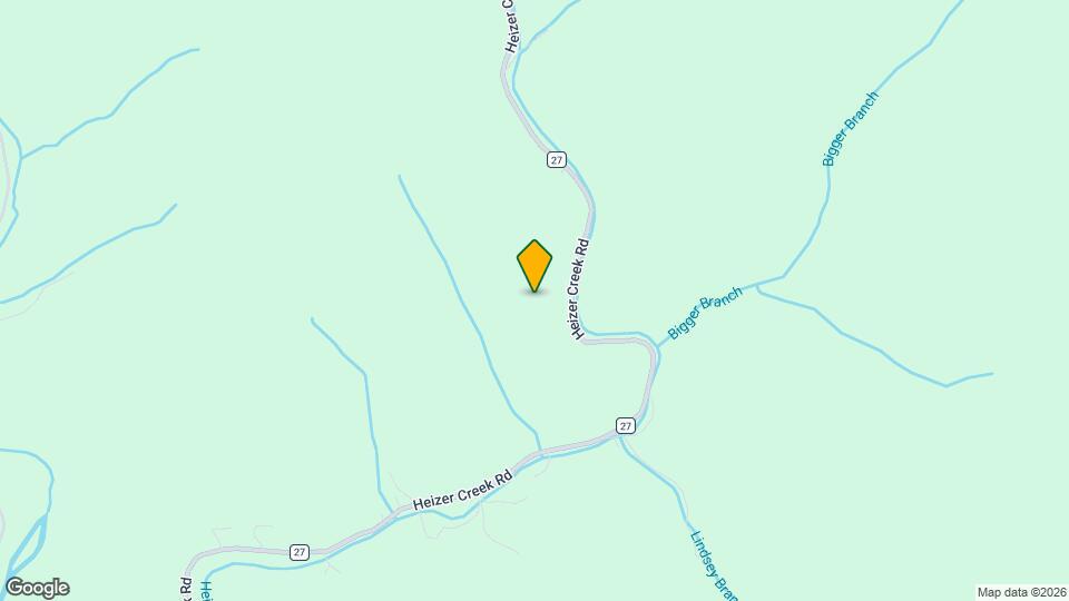 149 Heizer Creek Rd Map and Location Details