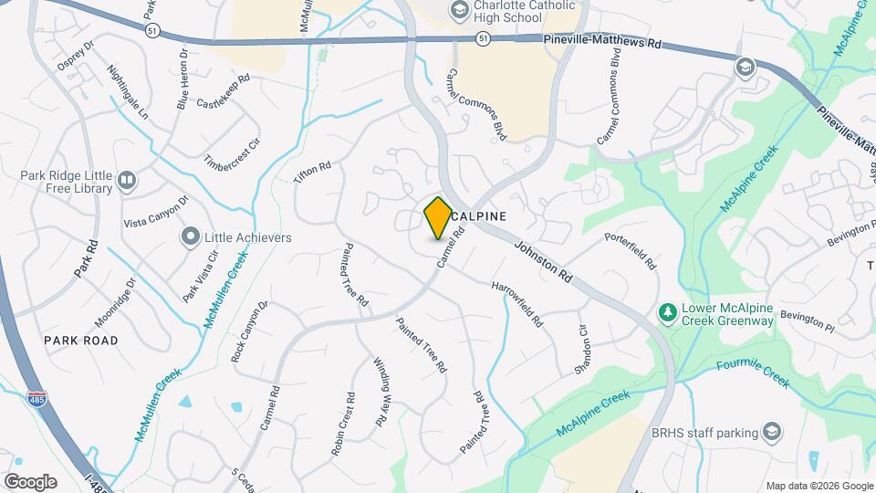11185 Harrowfield Rd Map and Location Details