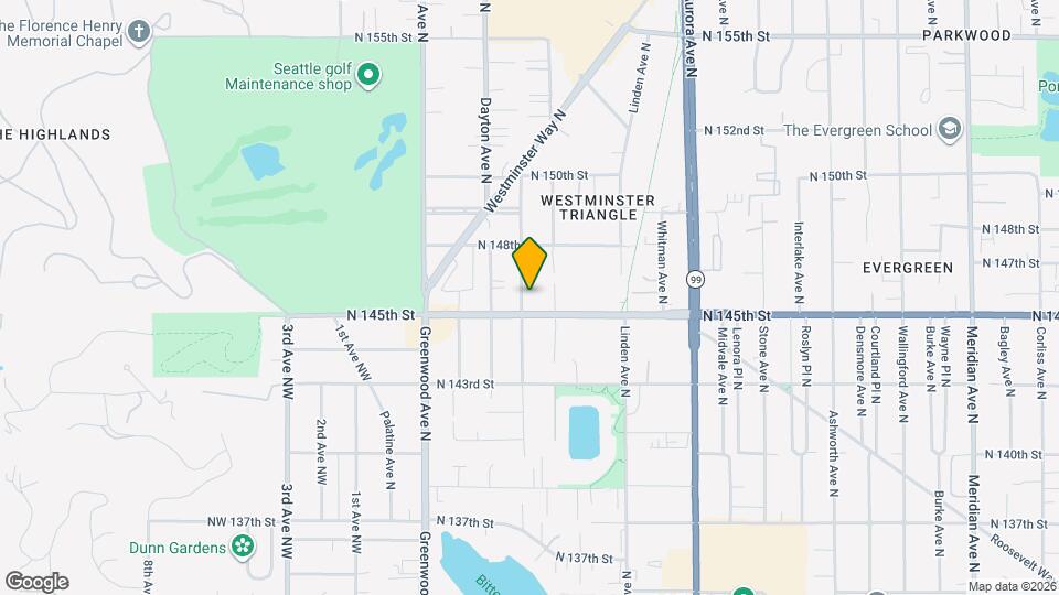 14514 Evanston Ave N Map and Location Details