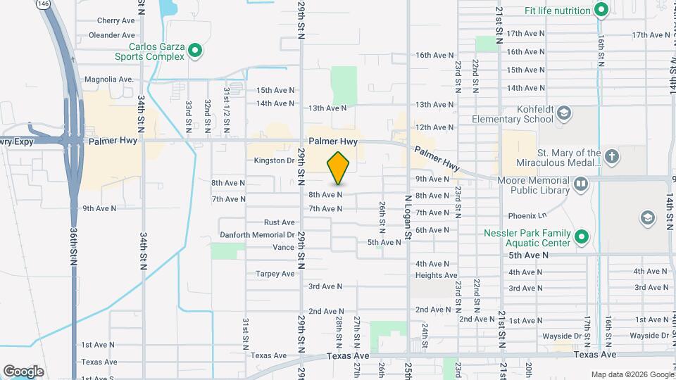 2722 8th Ave N Map and Location Details