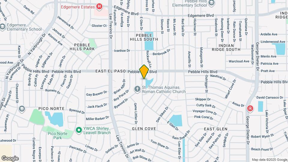 2918 E Glen Dr Map and Location Details
