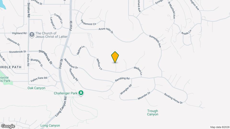 351 Peaceful Ct Map and Location Details