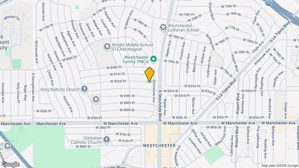 6336 West 82nd Street Map and Location Details