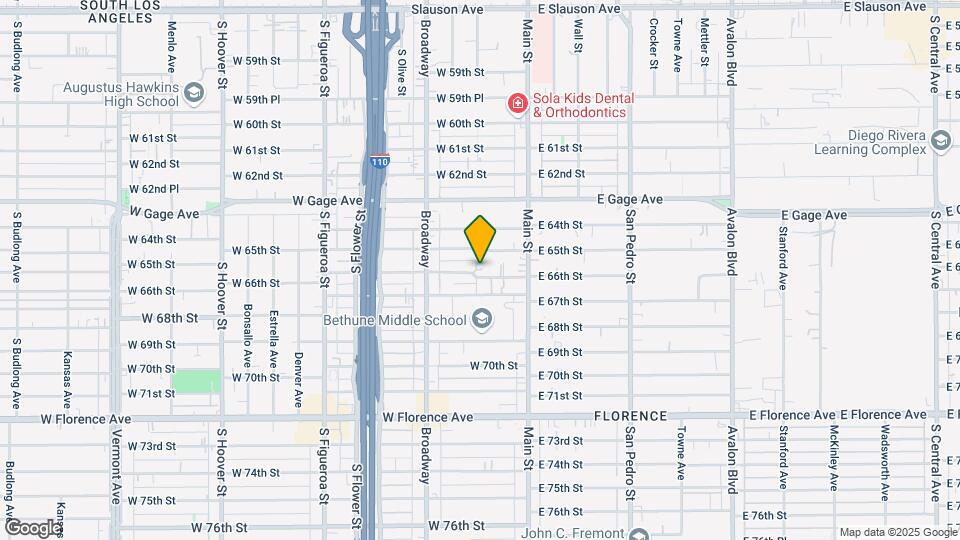157 W 66th St Map and Location Details