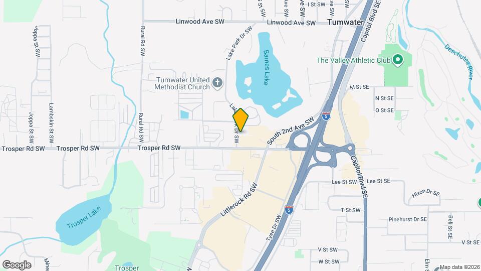 1720 Lake Park Dr SW Map and Location Details