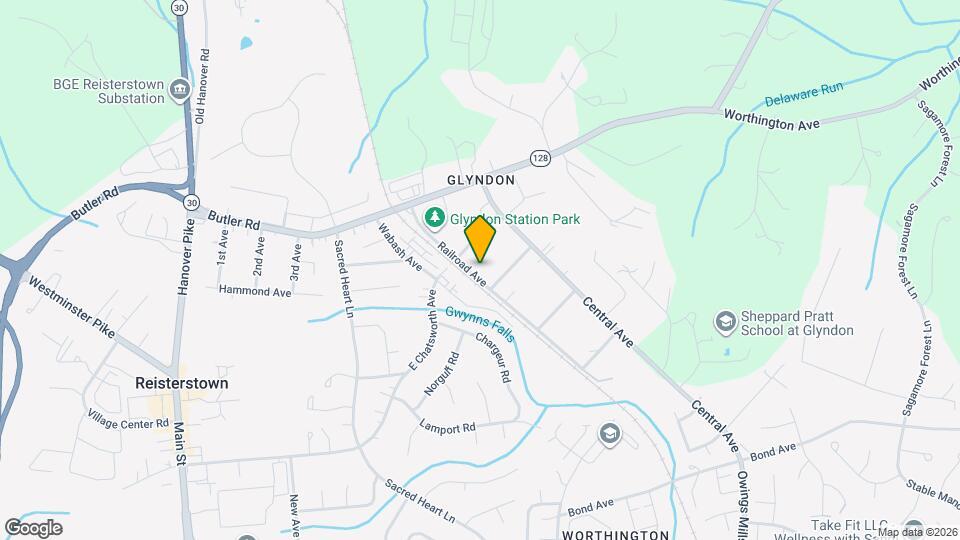 85 Railroad Ave Map and Location Details