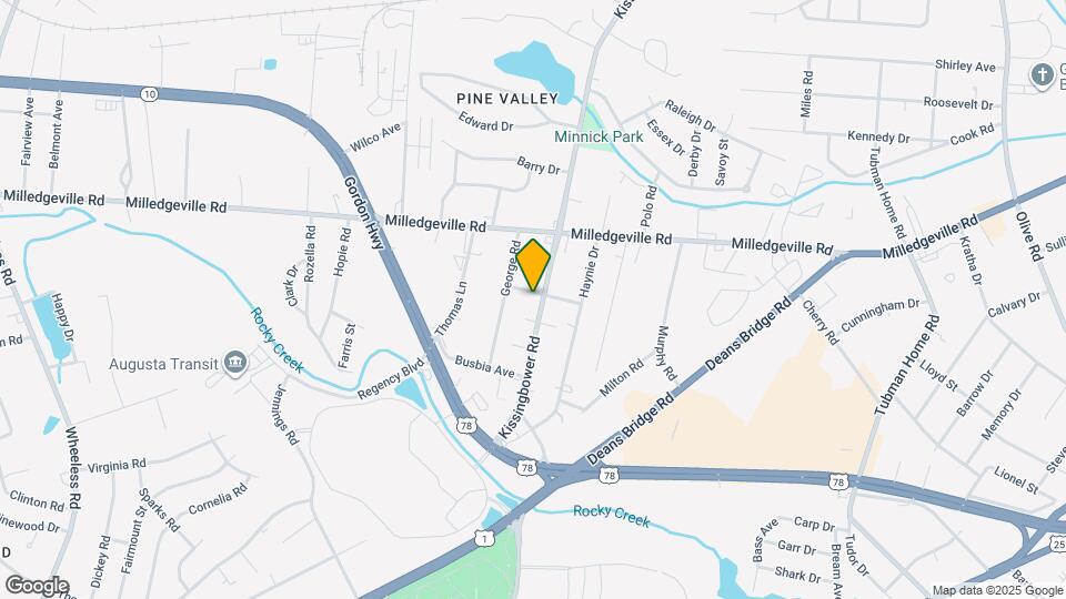 1923 Kissingbower Rd Map and Location Details