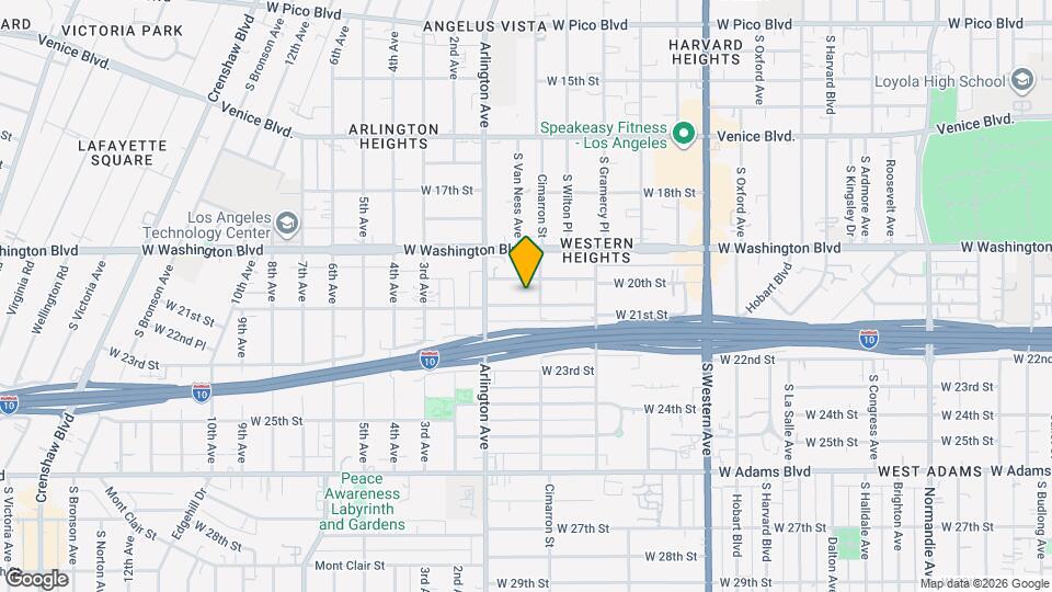 2339 W 21st St, Unit 1 Map and Location Details