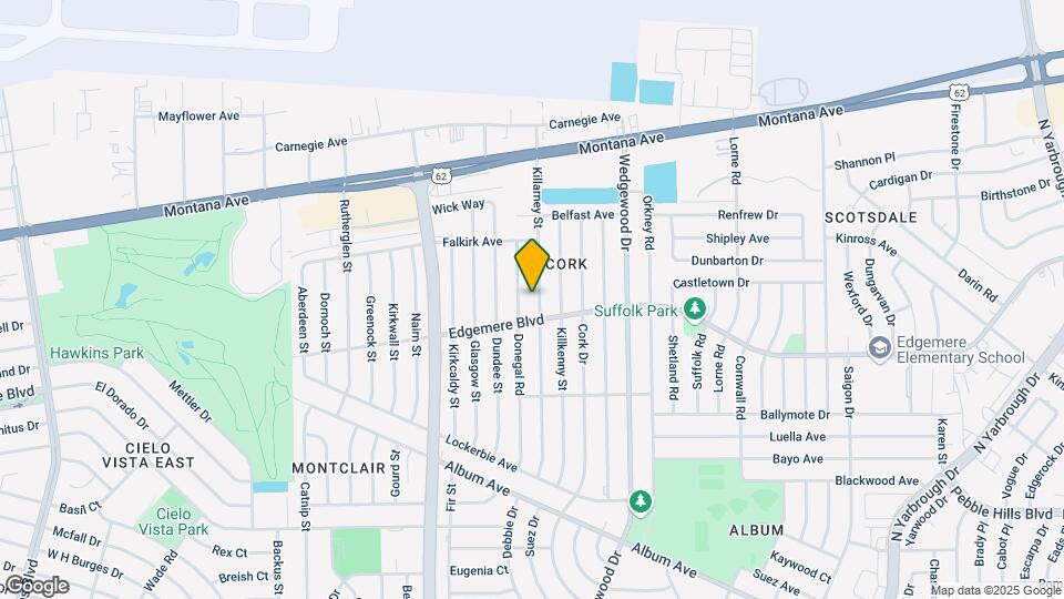 3305 Killarney St Map and Location Details