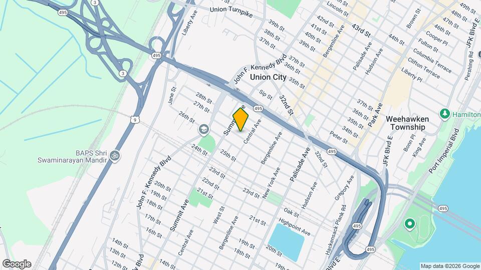 710 27th St Map and Location Details