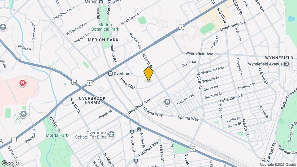 5939 Drexel Rd Map and Location Details